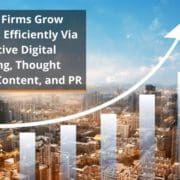 Discover how CRE firms can accelerate growth and enhance efficiency with integrative digital marketing, thought leadership, and PR strategies. Learn the benefits of partnering with specialized marketing firms for faster, cost-effective results.